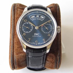 IWC - Portugieser Annual Cal IW503502 44mm SS/LE Blue ZF A52850