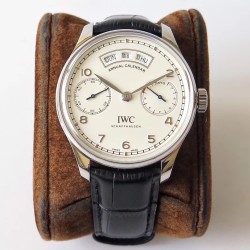 IWC - Portugieser Annual 44mm SS/LE Wht ZF A52850