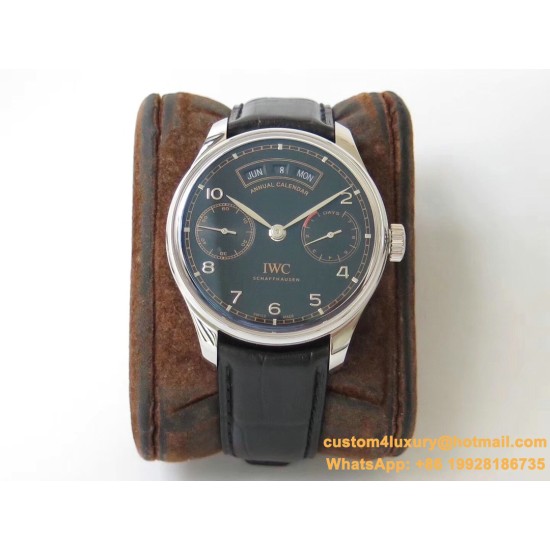 IWC - Portugieser Annual Cal IW503502 44mm SS/LE Black ZF A52850