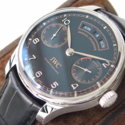 IWC - Portugieser Annual Cal IW503502 44mm SS/LE Black ZF A52850