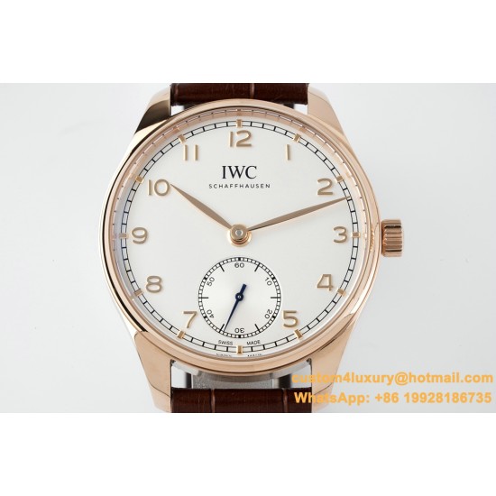 IWC - Portugieser 40mm RG/LE White/White Num ZF A82200