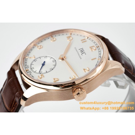 IWC - Portugieser 40mm RG/LE White/White Num ZF A82200