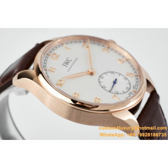 IWC - Portugieser 40mm RG/LE White/White Num ZF A82200