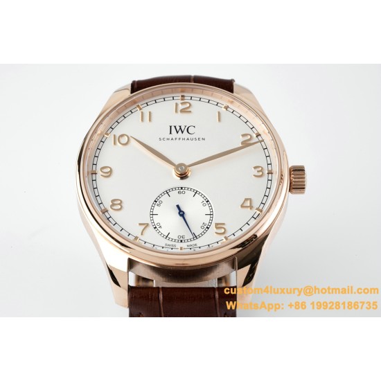 IWC - Portugieser 40mm RG/LE White/White Num ZF A82200