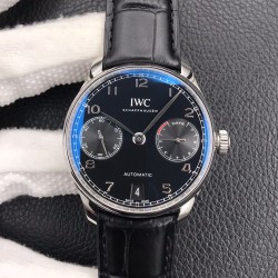 IWC-Portugieser 7 Days 42mm SS/LE Black Dial ZF V5 A52010
