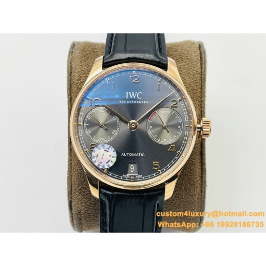 IWC-Portugieser 7 Days 42mm YG/LE Black Dial ZF V5 A52010