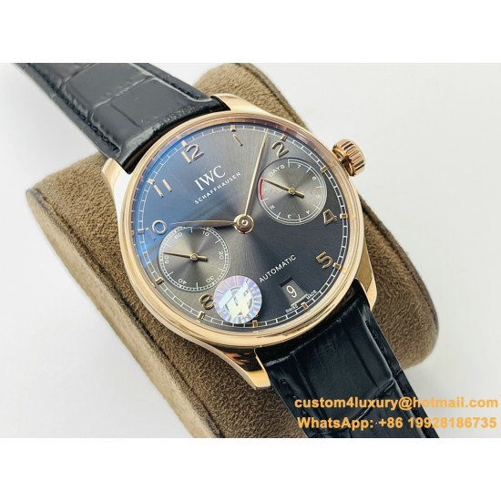 IWC-Portugieser 7 Days 42mm YG/LE Black Dial ZF V5 A52010