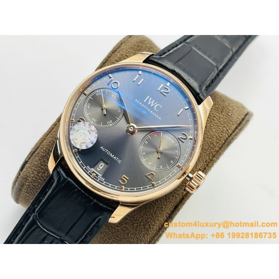 IWC-Portugieser 7 Days 42mm YG/LE Black Dial ZF V5 A52010