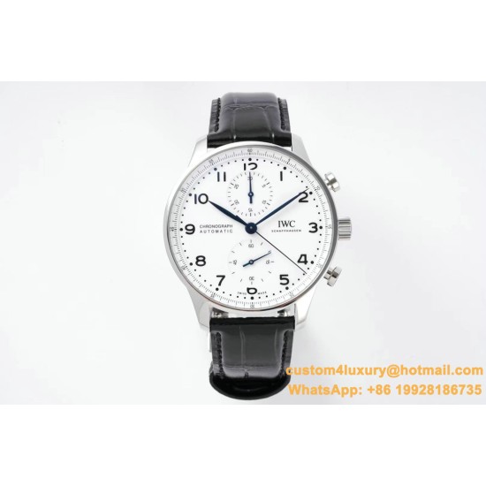 Portugieser Chrono IW371605 41mm SS/LE White/Num ZF A69355