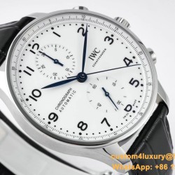 Portugieser Chrono IW371605 41mm SS/LE White/Num ZF A69355