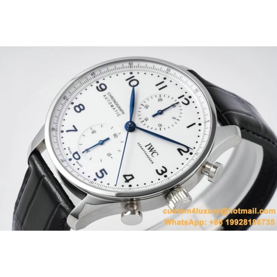 Portugieser Chrono IW371605 41mm SS/LE White/Num ZF A69355