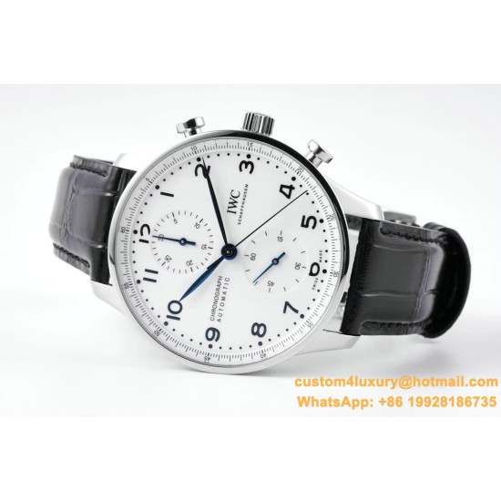 Portugieser Chrono IW371605 41mm SS/LE White/Num ZF A69355