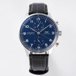 Portugieser Chrono IW371605 41mm SS/LE Blue/Num ZF A69355