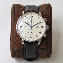Portugieser Chrono IW371605 41mm SS/LE White/Num ZF A69355