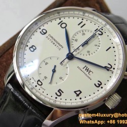 Portugieser Chrono IW371605 41mm SS/LE White/Num ZF A69355
