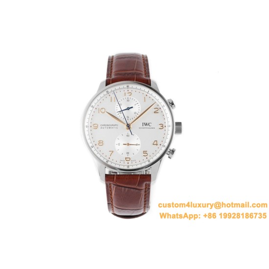 Portugueser Chrono 41mm SS/LE White/Num ZF A69355