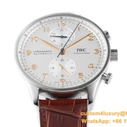 Portugueser Chrono 41mm SS/LE White/Num ZF A69355