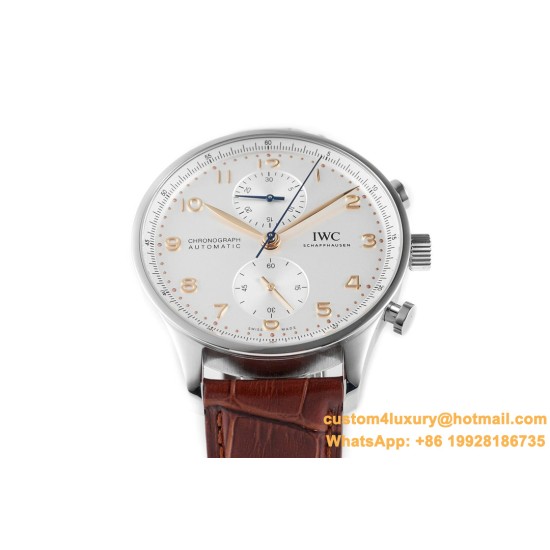 Portugueser Chrono 41mm SS/LE White/Num ZF A69355