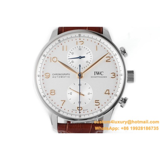Portugueser Chrono 41mm SS/LE White/Num ZF A69355