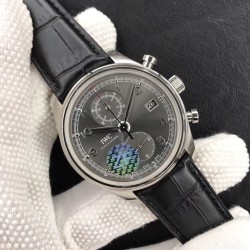 IWC - Portugieser Chronograph Classic 42mm SS/LE Grey ZF A7750