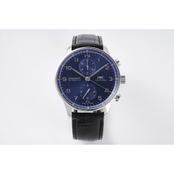 Portugieser Chrono IW371605 41mm SS/LE Blue/Num ZF A69355