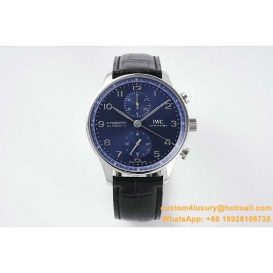 Portugieser Chrono IW371605 41mm SS/LE Blue/Num ZF A69355
