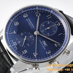 Portugieser Chrono IW371605 41mm SS/LE Blue/Num ZF A69355