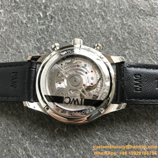 Portugieser Chrono IW371605 41mm SS/LE Blue/Num ZF A69355