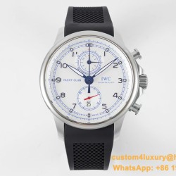 IWC - Portugieser Chronograph Classic  IW390704 45mm SS/RU White Cal.89361