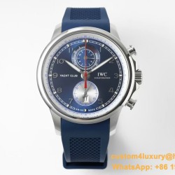 IWC - Portugieser Chronograph Classic IW390704 45mm SS/RU Blue Cal.89361