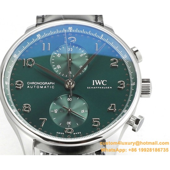 Portuguese Chrono 41mm SS/LE Green Dial V6SF A69355