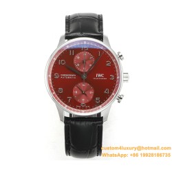 Portuguese Chrono 41mm SS/LE Red Dial V6SF A69355
