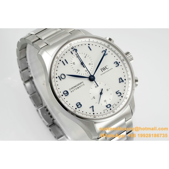Portugueser Chrono 41mm SS/SS White/Num AZF A69355