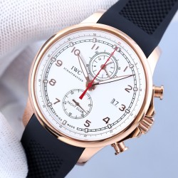 IWC - Portugieser Chronograph Classic IW390704 45mm RG/RU Black Cal.89361