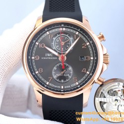 IWC - Portugieser Chronograph Classic IW390704 45mm RG/RU Brown Cal.89361