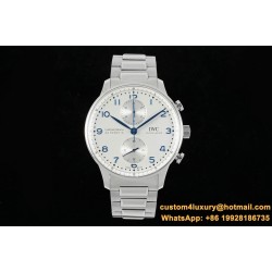 Portuguese Chrono IW371617 41mm SS/SS White Dial RSF A69355