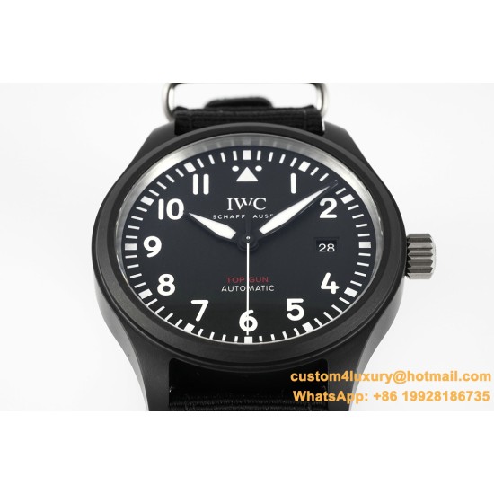 Pilot Top Gun 41mm CER/NY Black Dial ZF A32111