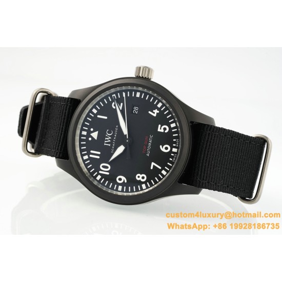 Pilot Top Gun 41mm CER/NY Black Dial ZF A32111