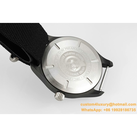 Pilot Top Gun 41mm CER/NY Black Dial ZF A32111