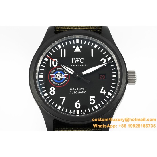 Mark XVIII Top Gun 41mm CER/NY Black Dial ZF A32111