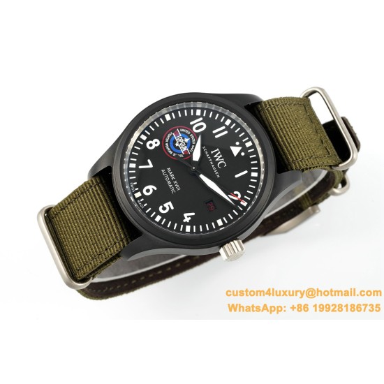 Mark XVIII Top Gun 41mm CER/NY Black Dial ZF A32111