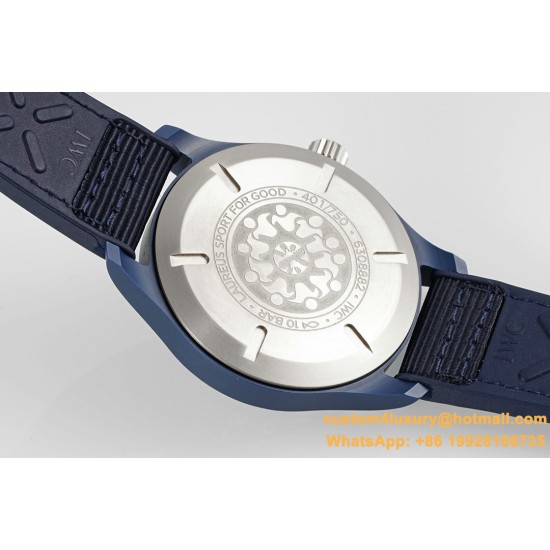 Pilot Laureus Limited Edition 41mm CER/NY Blue Dial ZF A32111