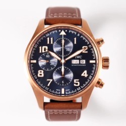 IWC - Pilot Chrono "Le Petit" 377721 43mm RG/LE Blue ZF A7750