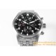 Pilot Chronograph Ref.3777 43mm SS/SS Black ZF A7750