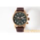 IWC - Pilot Chrono Spitfire IW387902 Brz BR/LE Grn ZF A7750