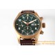 IWC - Pilot Chrono Spitfire IW387902 Brz BR/LE Grn ZF A7750