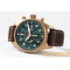 IWC - Pilot Chrono Spitfire IW387902 Brz BR/LE Grn ZF A7750