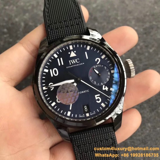 IWC - Big Pilot Top Gun Ed. 46mm CER/NY Black ZF A52111 Mod