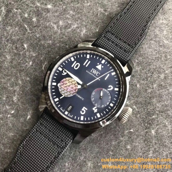 IWC - Big Pilot Top Gun Ed. 46mm CER/NY Black ZF A52111 Mod