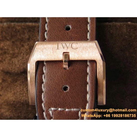 IWC - Pilot Chrono "Le Petit" 377721 43mm RG/LE Blue ZF A7750